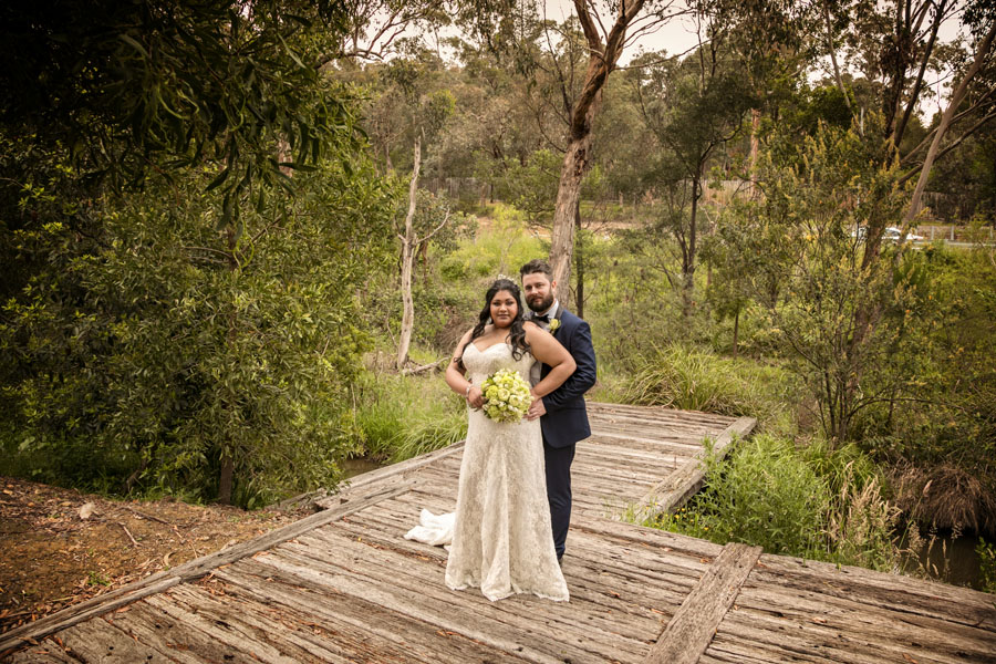Sheena and Jason's wedding at Potters Receptions in Warrandyte